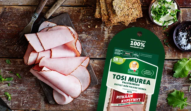 Tosi murea palvikinkku