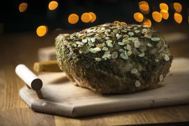 Pestokuorrutus Pestokuorrutus kinkulle