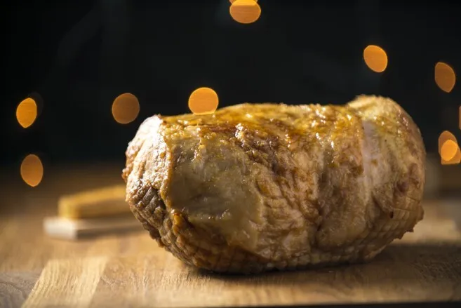 Aprikoosi kuorrutus Aprikoosi kuorrutus kinkulle