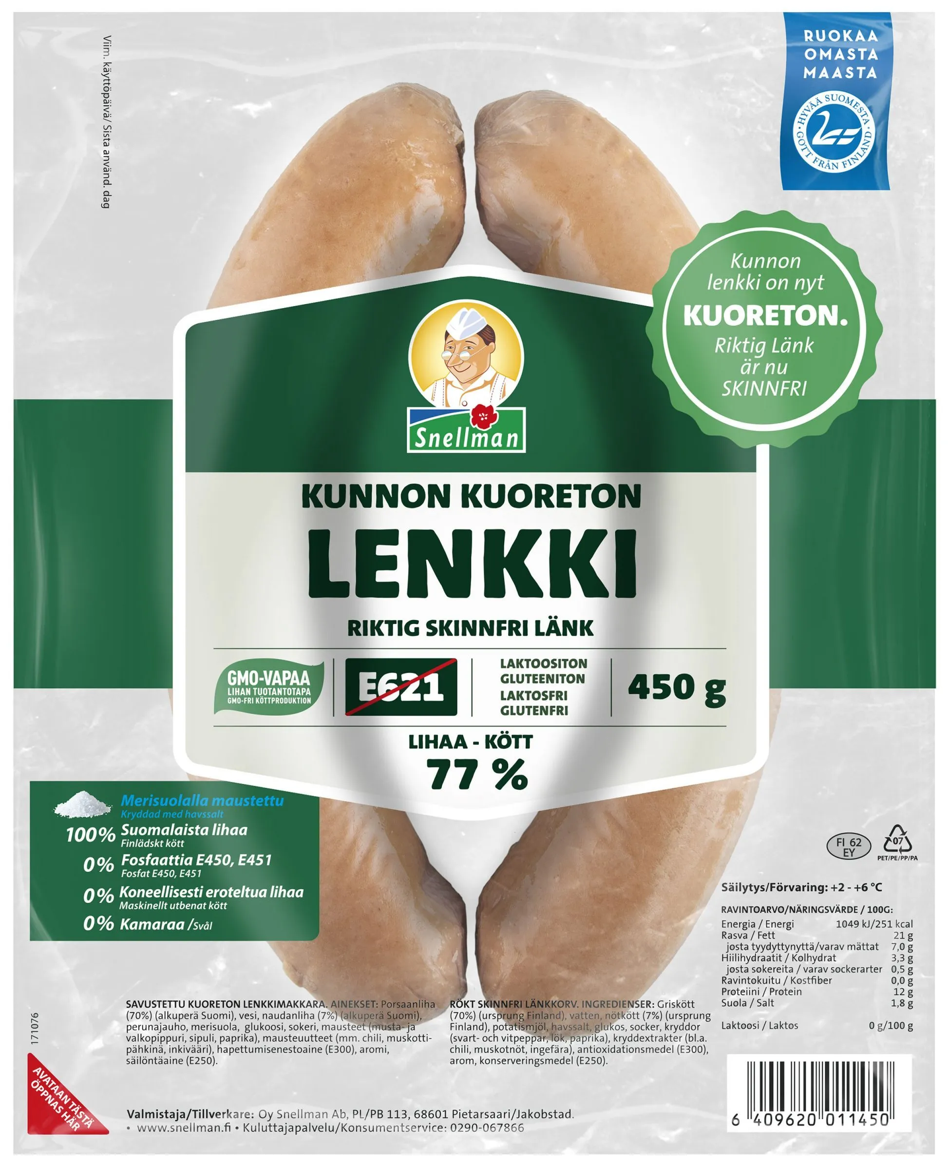 Kunnon kuoreton lenkki 3