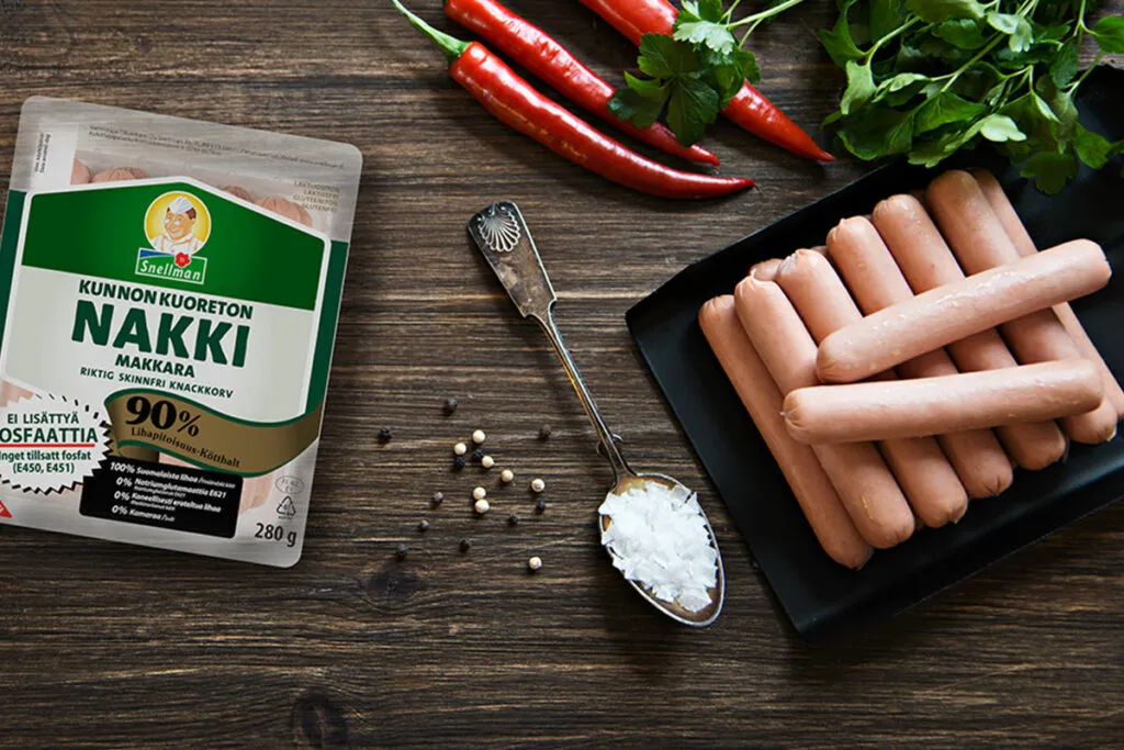 Kunnon kuoreton nakkimakkara – siitä on moneksi