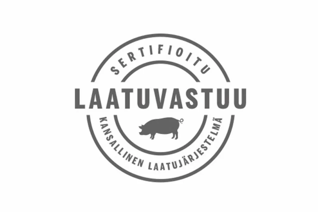 Laatuvastuu merkintä tuotteissamme