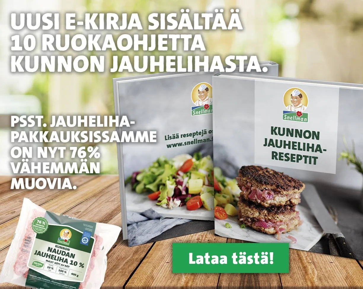 Jauhelihareseptit e-kirja