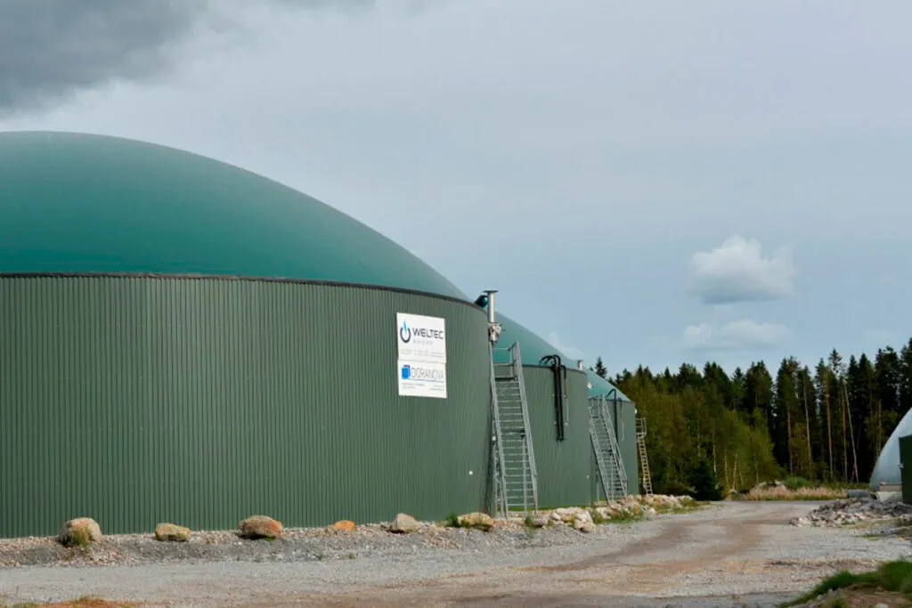 Snellman ersatte oljan med biogas