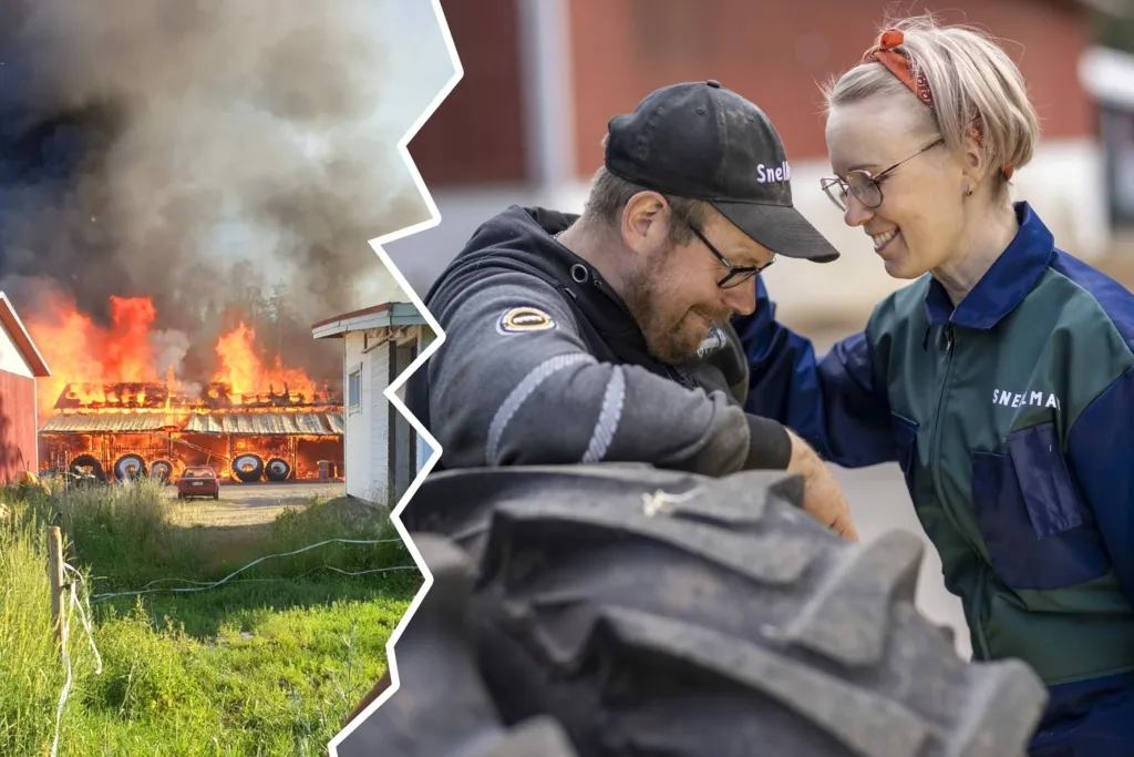 Päivi var lugnet själv i eldstormens öga, husfruns hjältedåd räddade många, men: ”Den ena kalvens öde grämer mig än i denna dag”