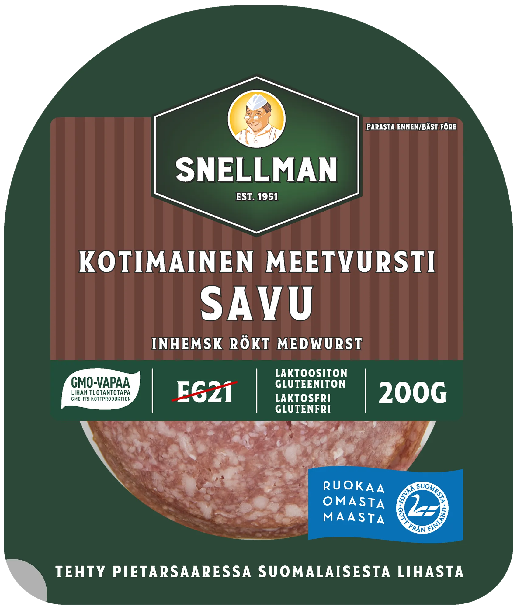 Inhemsk rökt medwurst 200 g