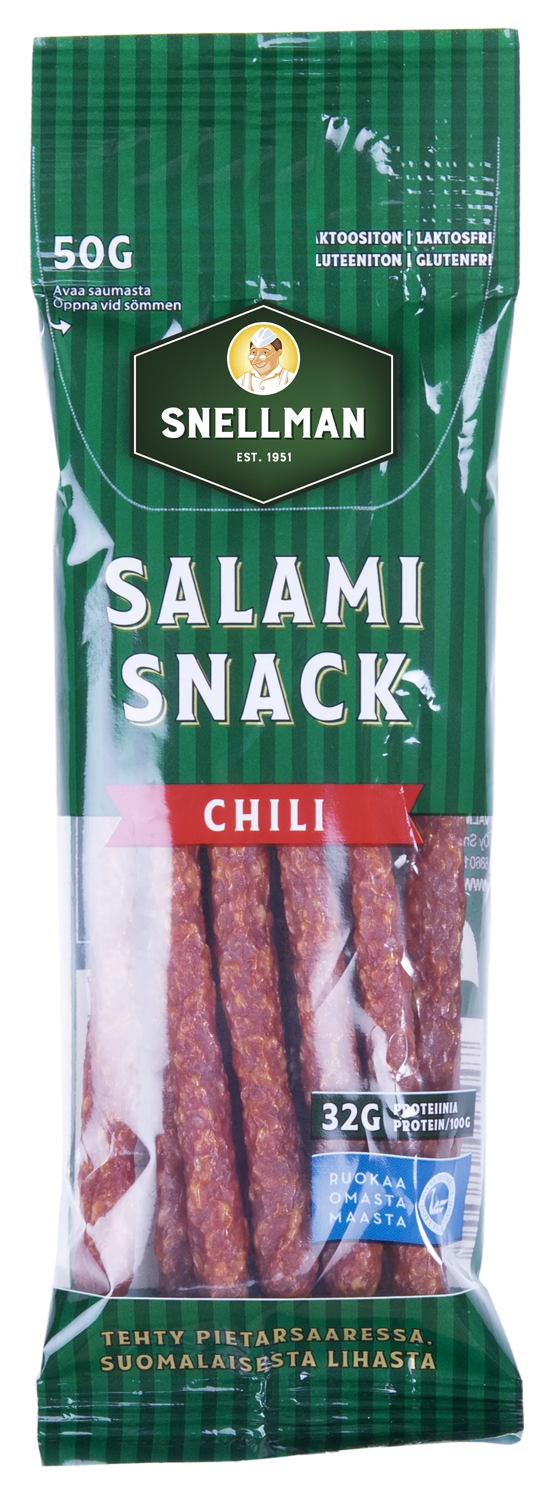 Salamisnack chili 50 g