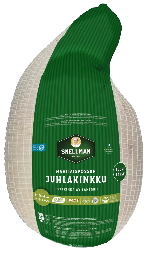 Maatiaispossun juhlakinkku potkalla tuore n. 7kg