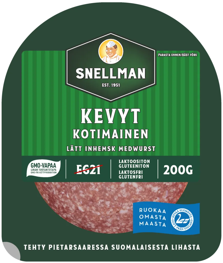 Kevyt kotimainen meetvursti 200 g