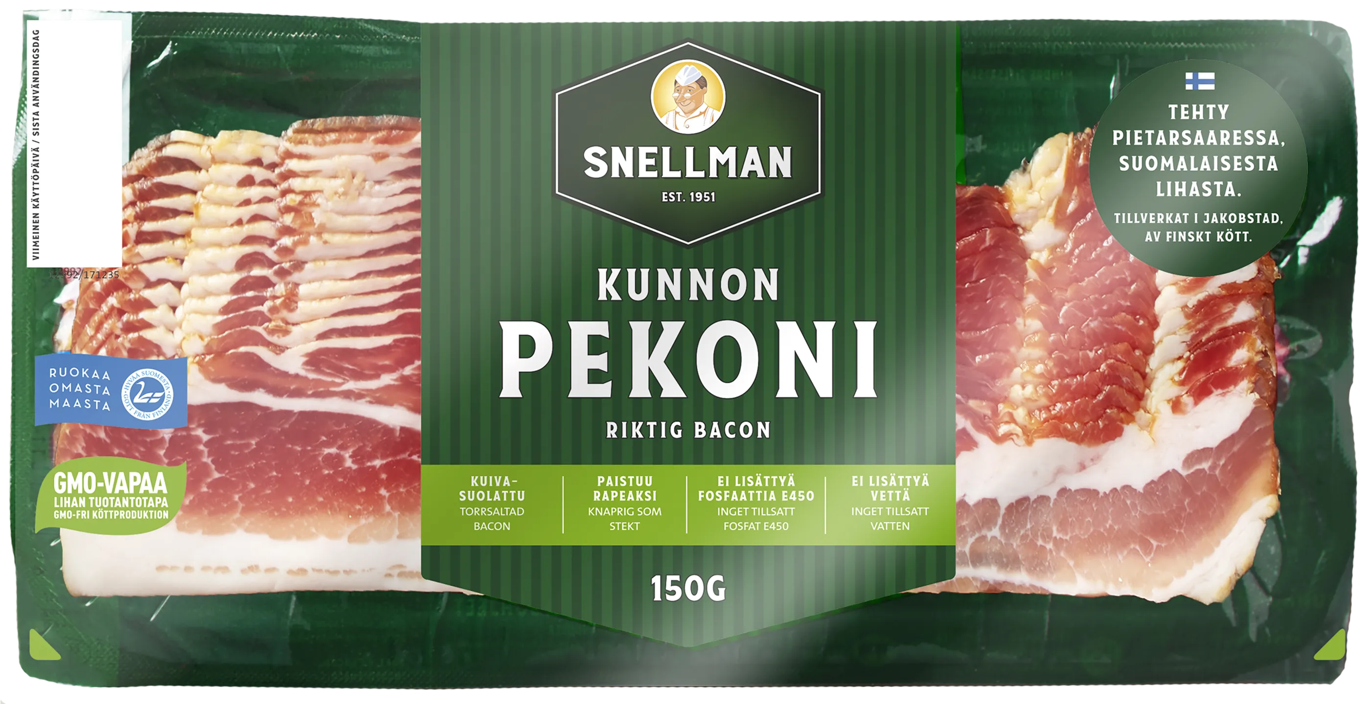 Riktig bacon 150 g