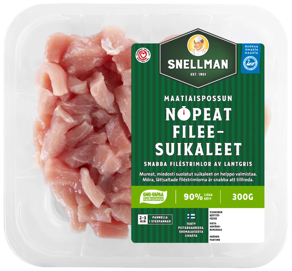 Maatiaispossun nopeat fileesuikaleet 300 g