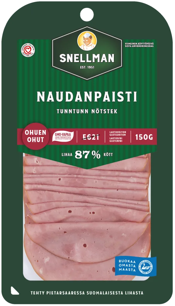 Ohuen ohut naudanpaisti 150 g