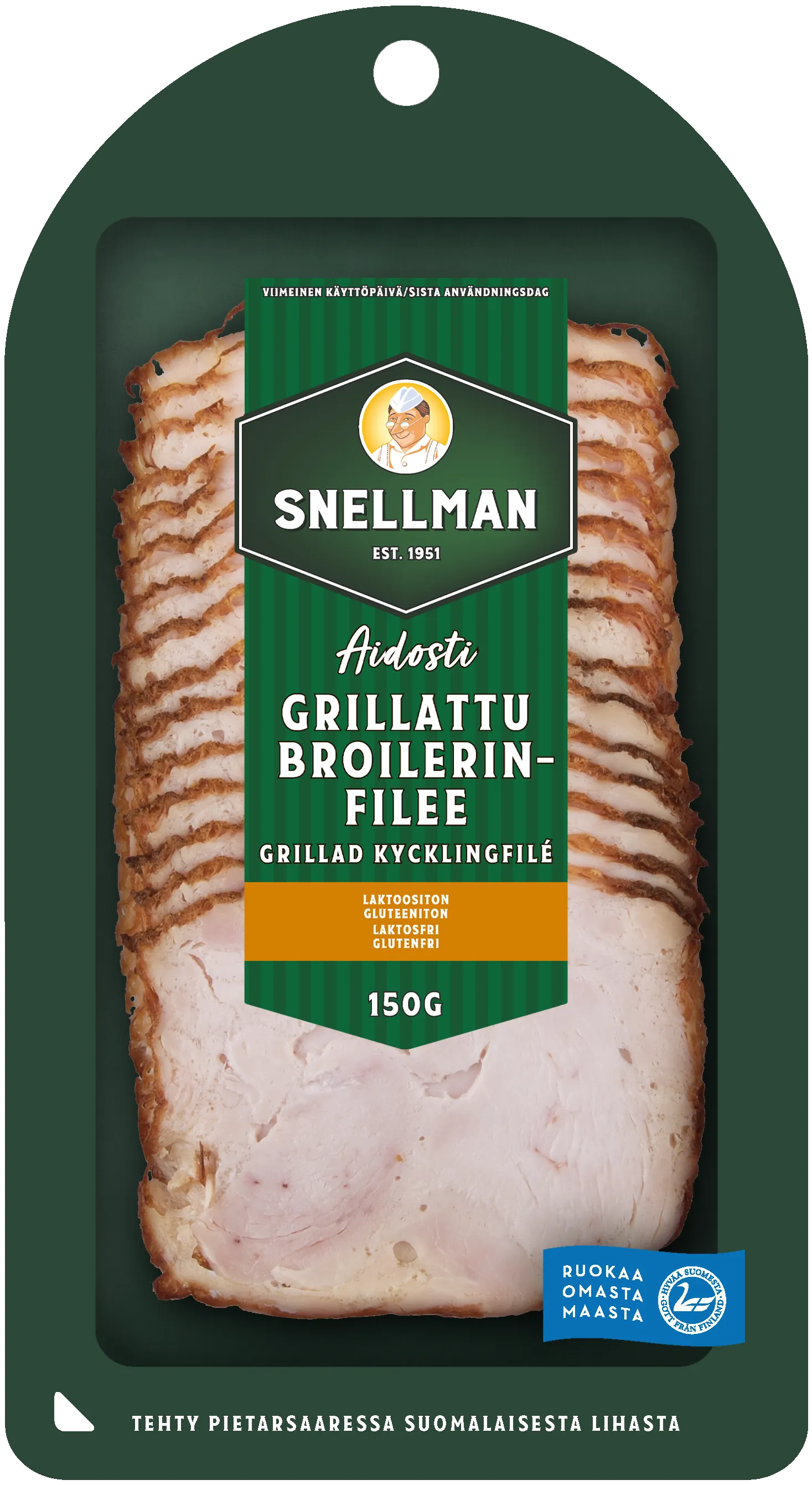 Grillattu broilerinfilee 150 g