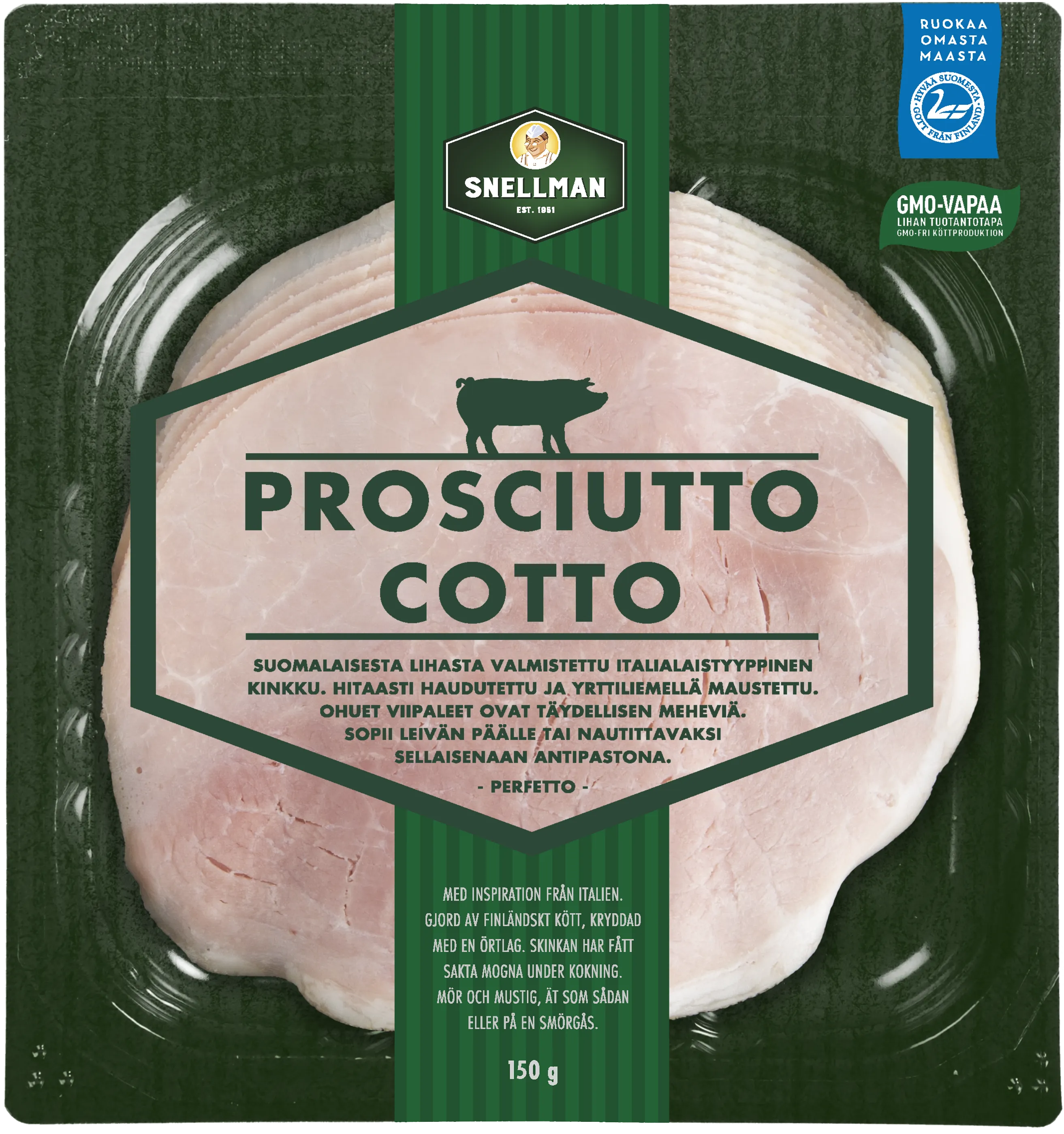 Prosciutto cotto 150 g