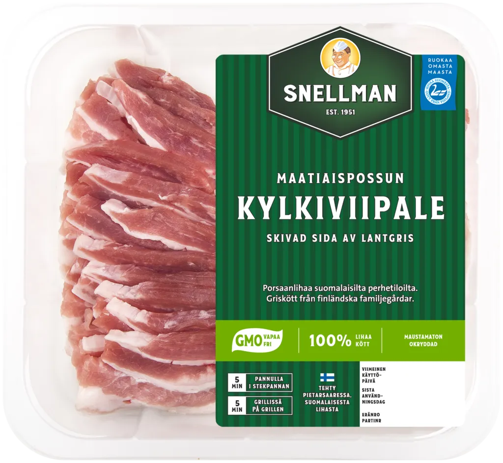 Maatiaispossun kylkiviipale n. 350 g