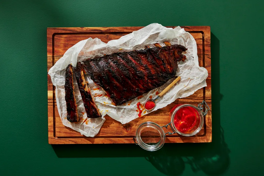 Maatiaispossun chipotle spare ribs n. 900 g