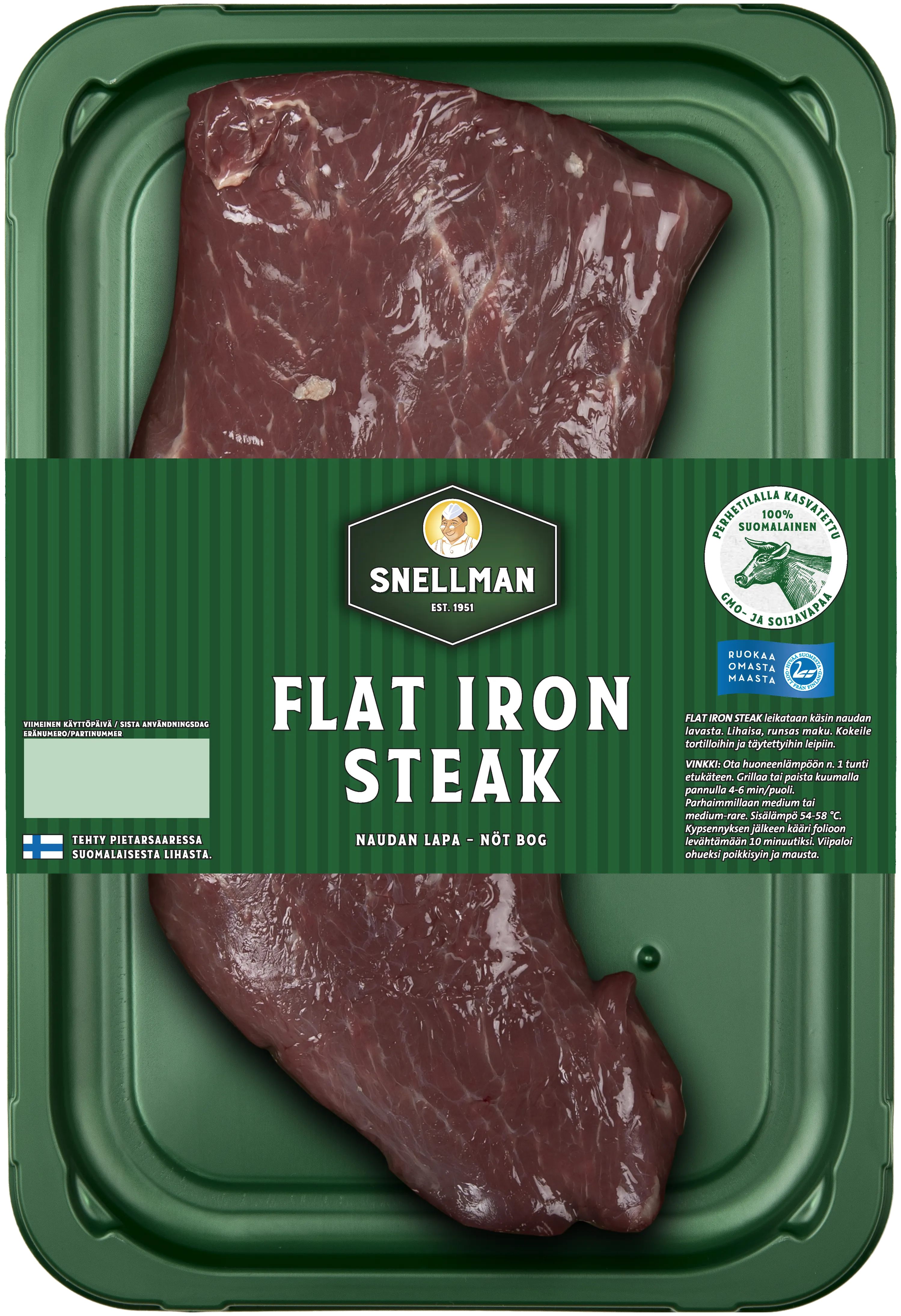 Flat iron steak n. 500 g