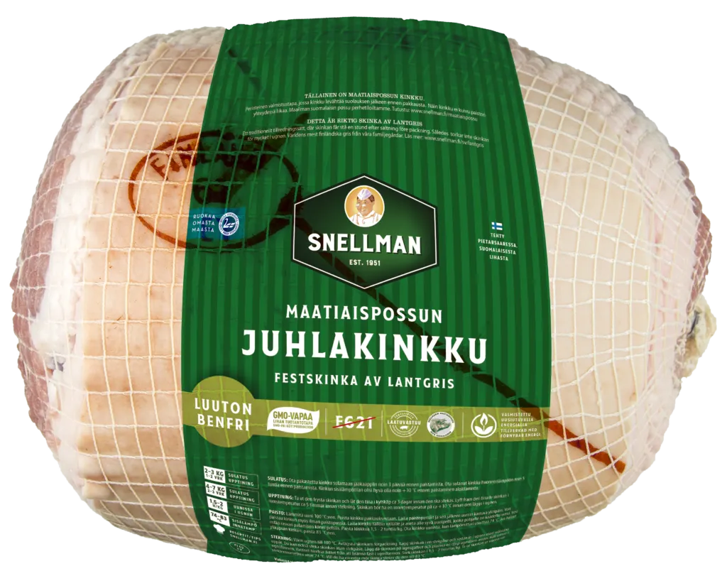Maatiaispossun juhlakinkku luuton pakaste n. 5 kg