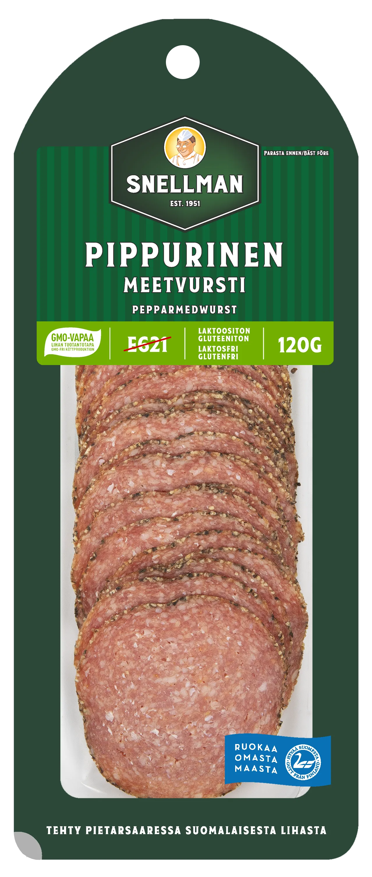 Pippurinen meetvursti 120 g