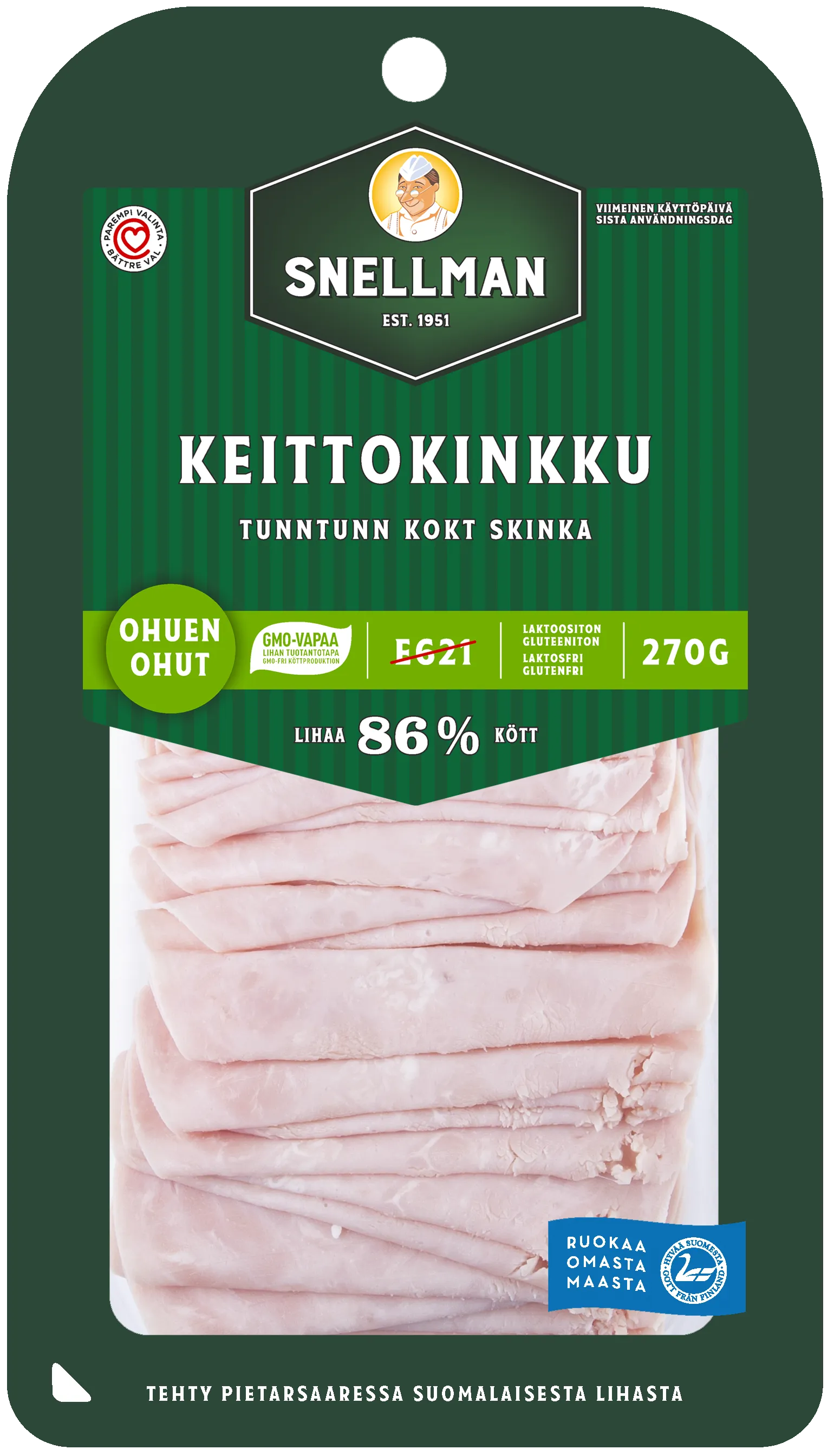 Ohuen ohut keittokinkku 270 g