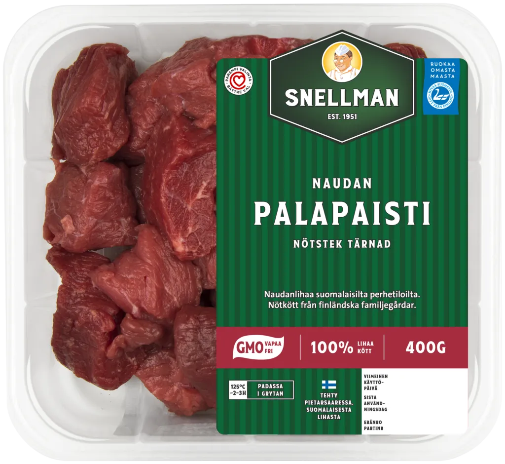 Naudan palapaisti 400 g