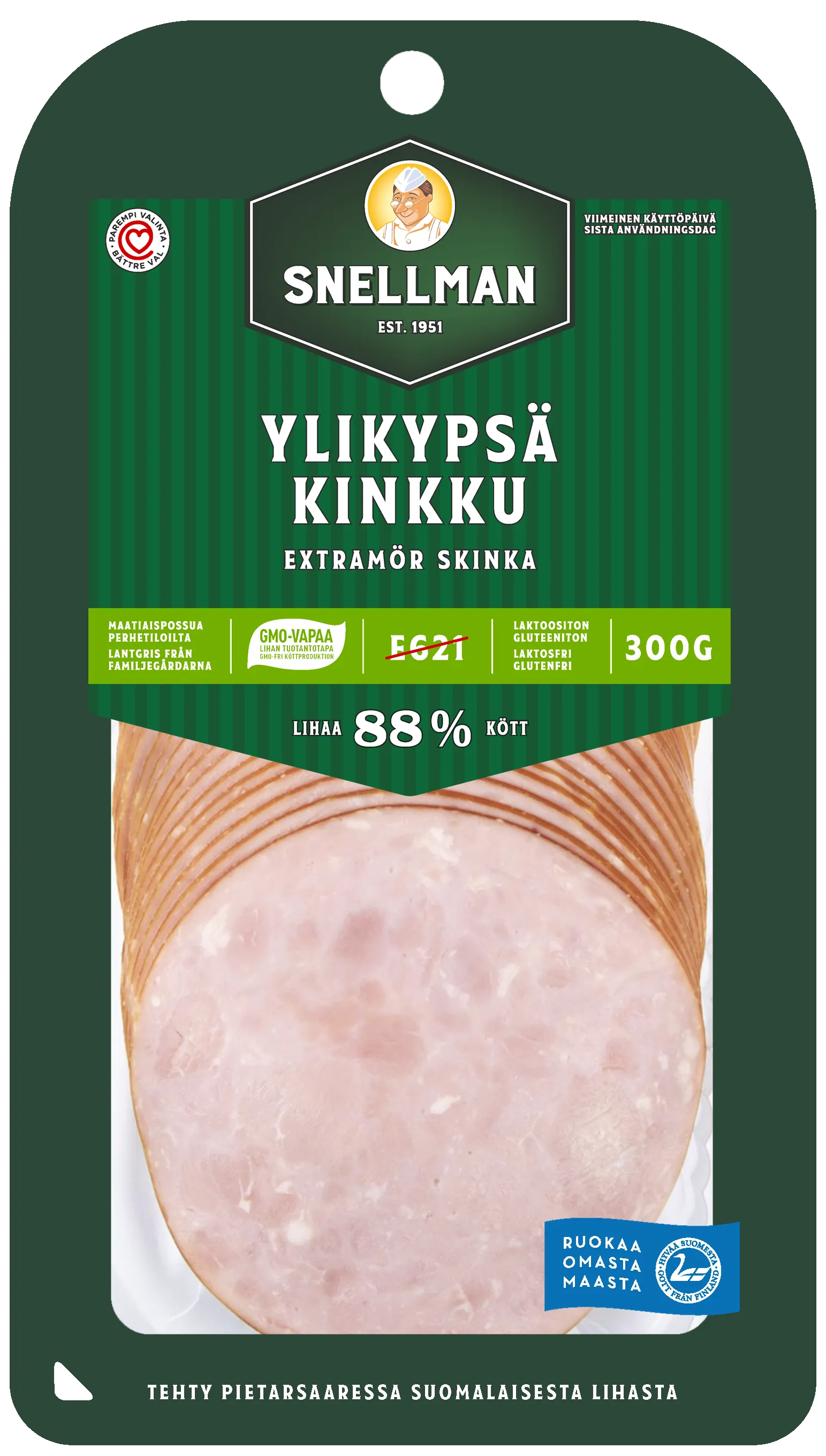 Ylikypsä Kinkku 300 g