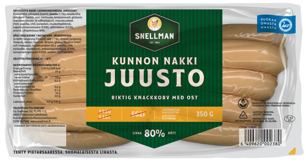 Kunnon juustonakki 350 g