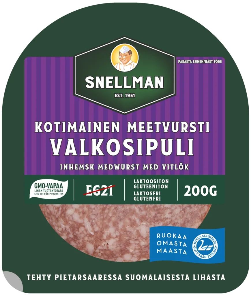 Inhemsk medvurst med vitlök 200 g