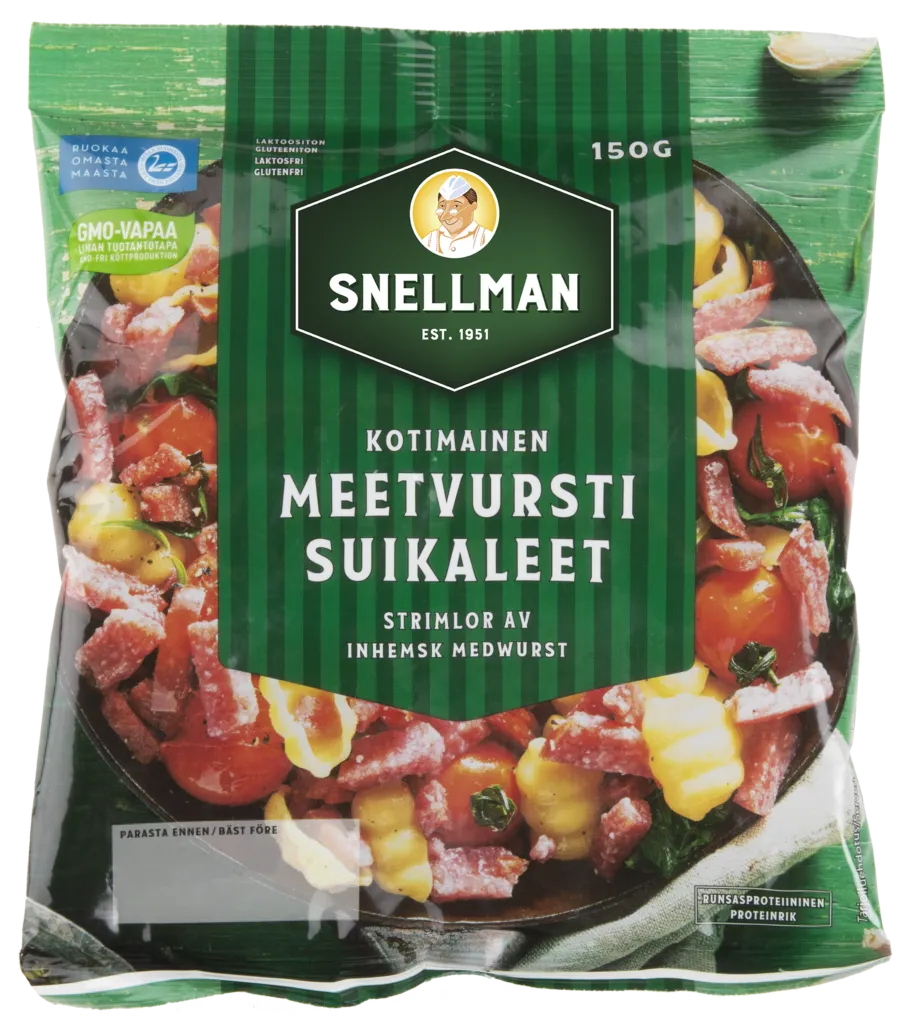 Inhemsk medwurst strimlad 150 g