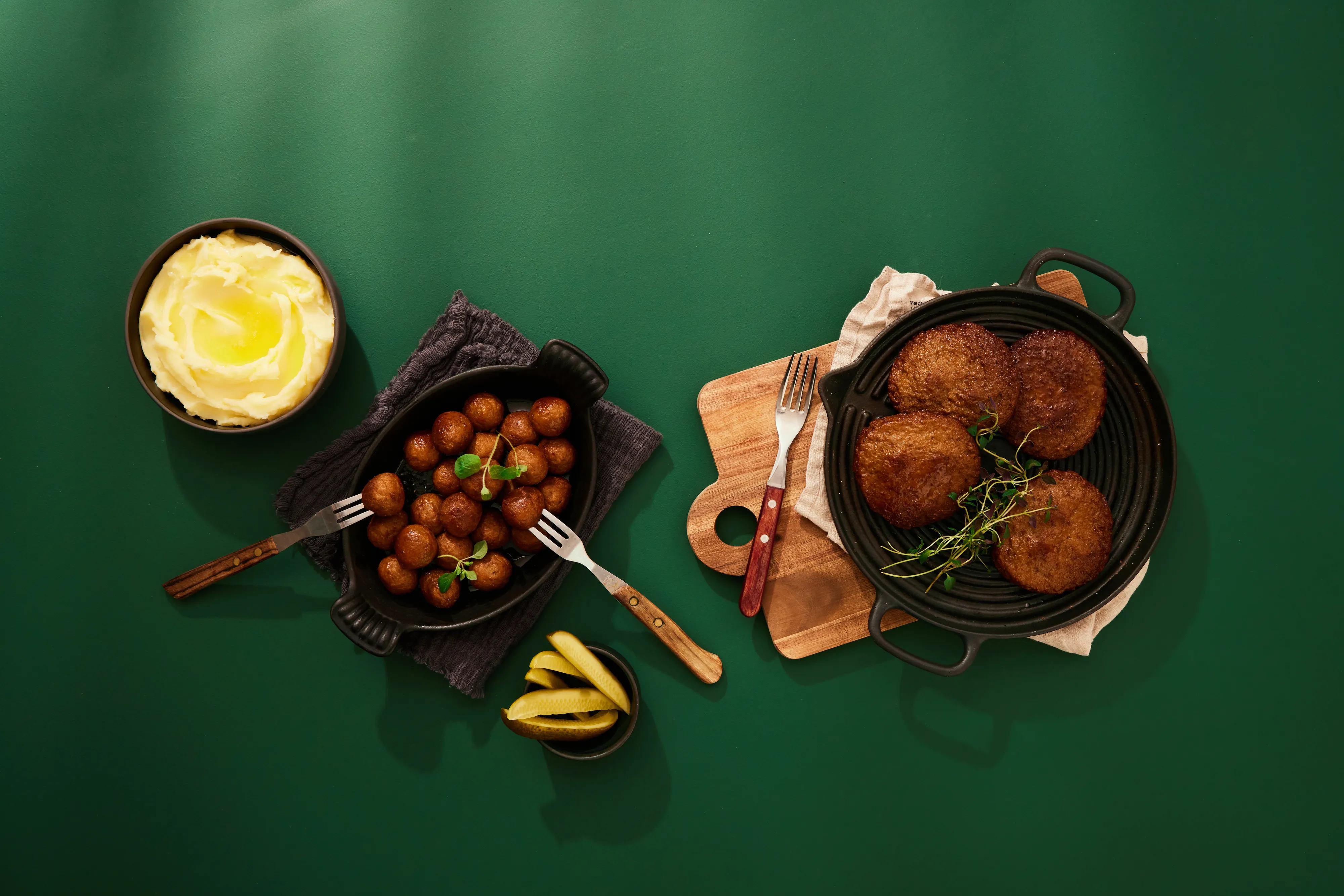 Köttbullar och -biffar