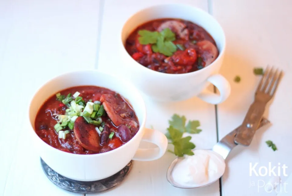 Chili con länk