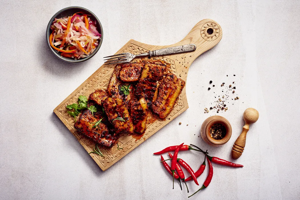 Maatiaispossun sweet & sour ribspalat luuton 350 g