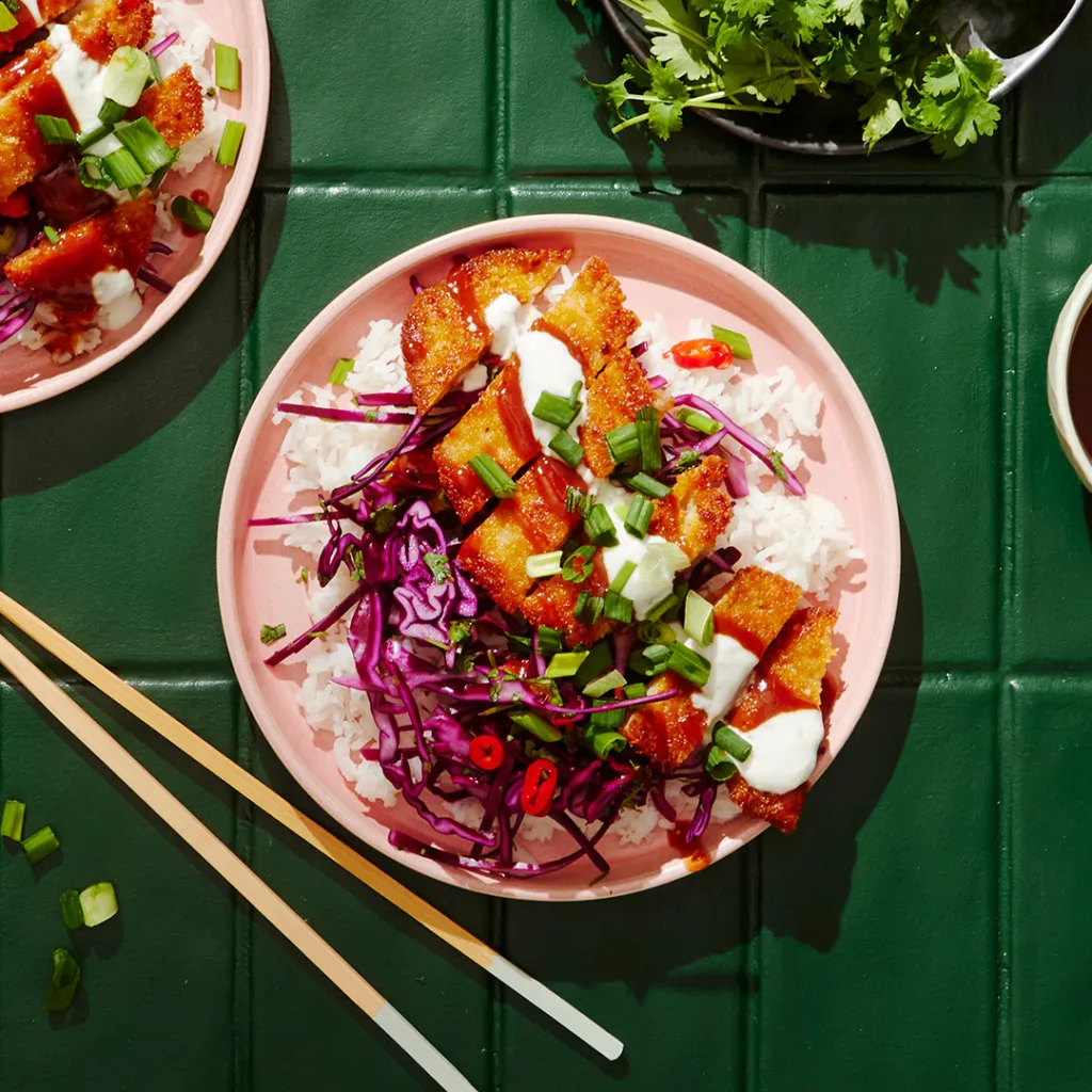 Crispy pork katsu