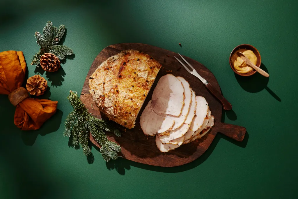 Festskinka av lantgris med lägg färsk ca 7kg