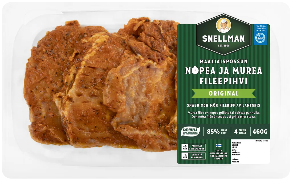 Maatiaispossun nopea ja murea fileepihvi original 4 kpl 460 g