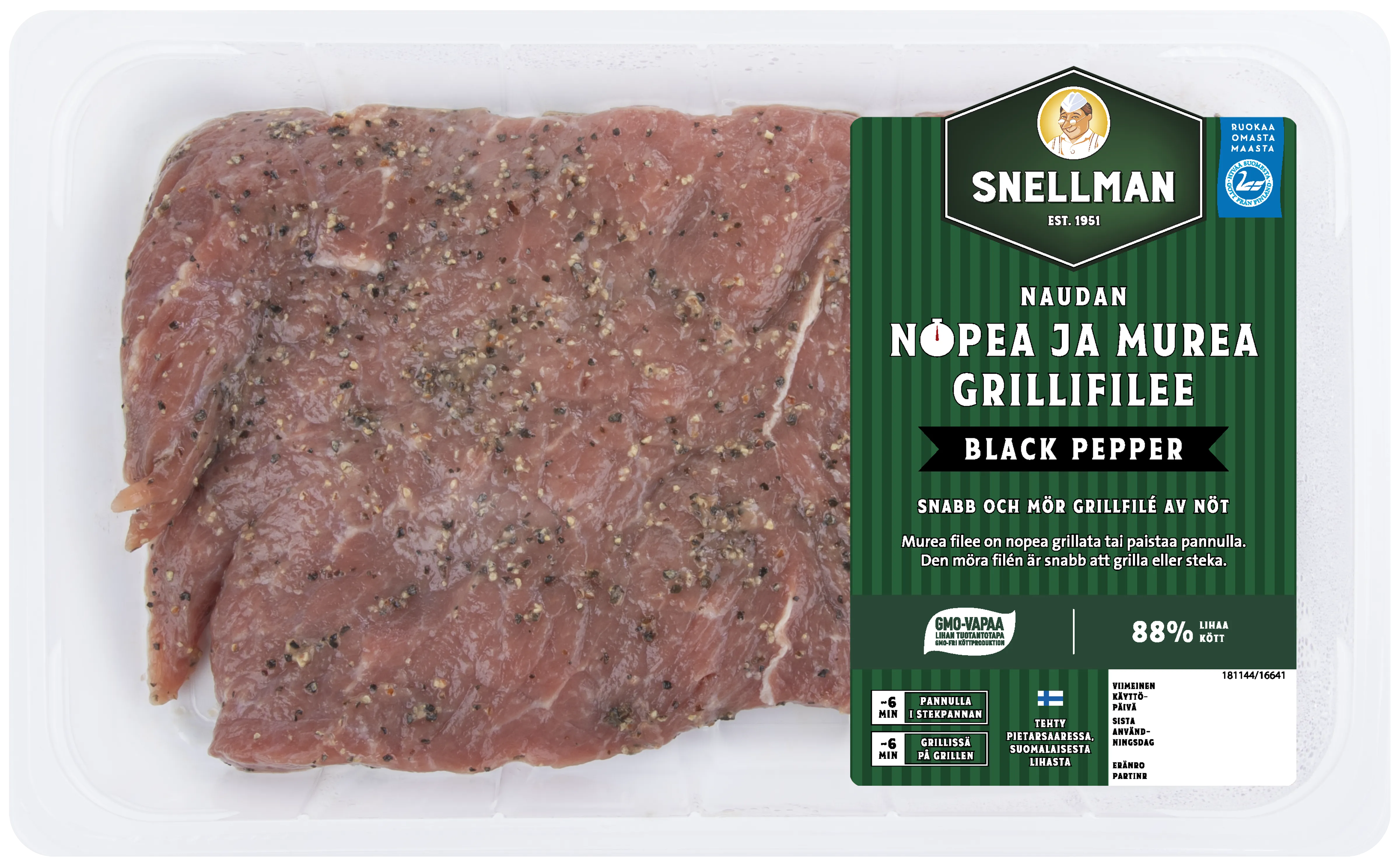 Snabb och mör nöt grillfilé ca 400 g