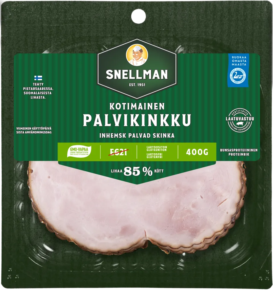 Kotimainen palvikinkku 400 g