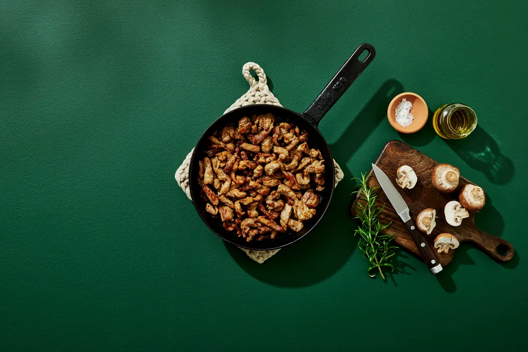 Strimlat kött av lantgris 400 g