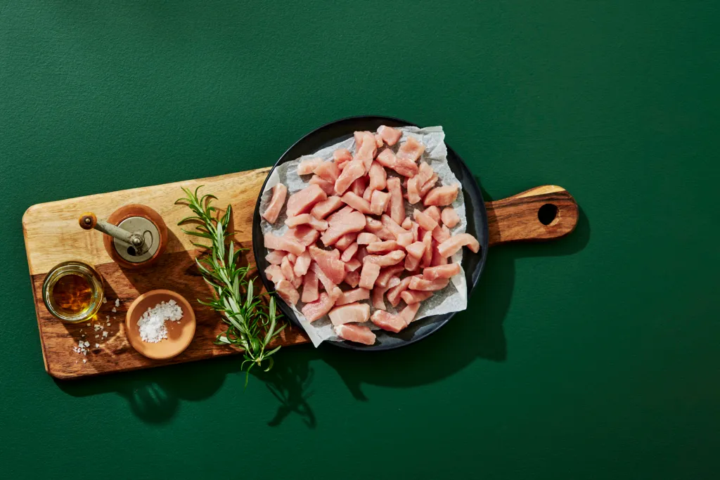Snabba filéstrimlor av lantgris 300 g
