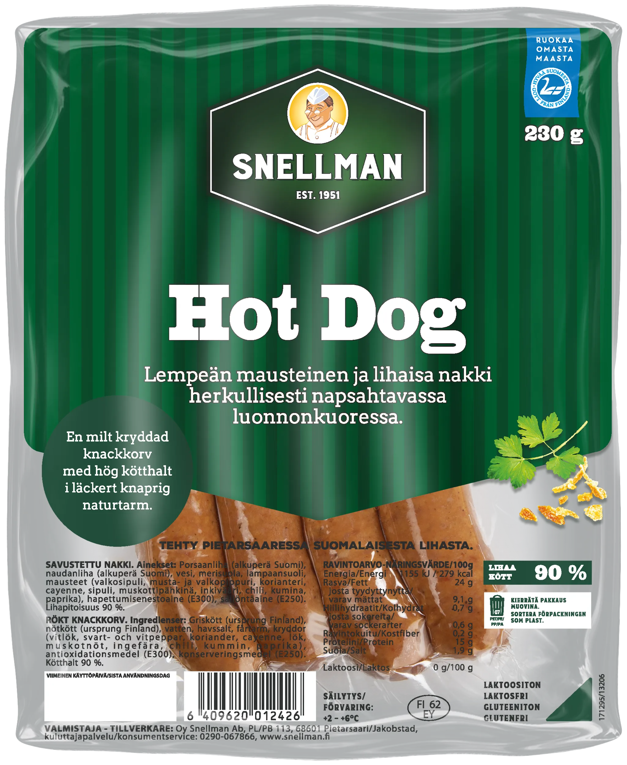 Hot dog nakki 230 g