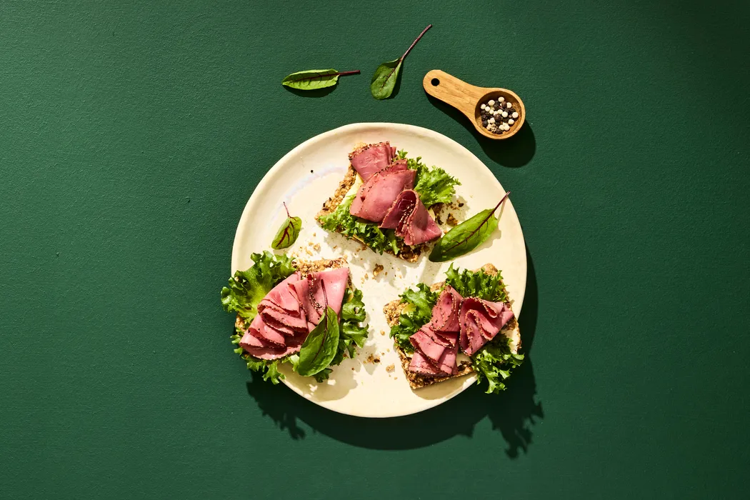 Tunn tunn nötstek med pepparsmak 130 g