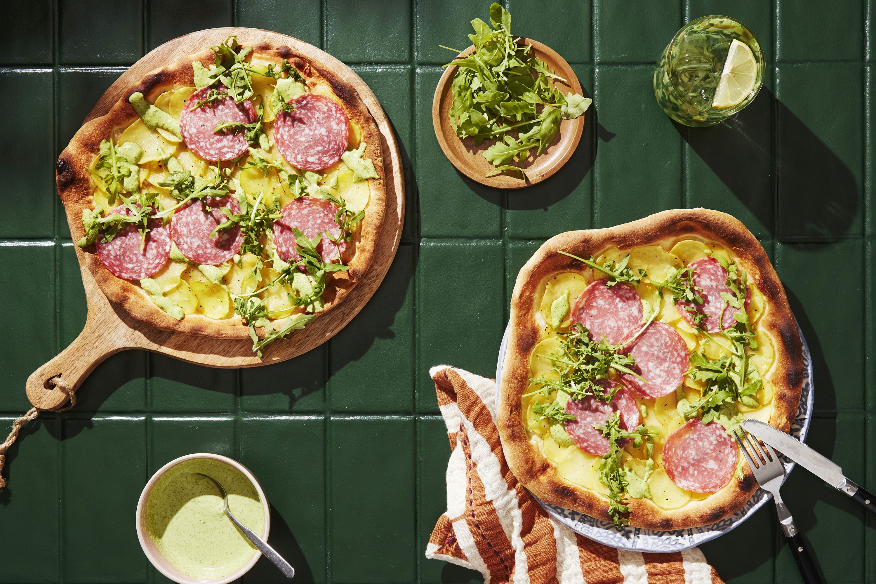 Peruna-salamipizza resepti | Snellman