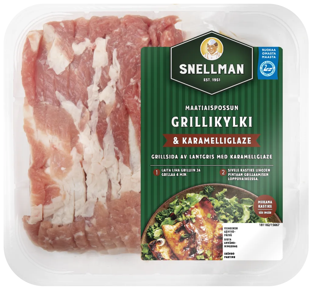 Maatiaispossun grillikylki & karamelliglaze n. 400 g