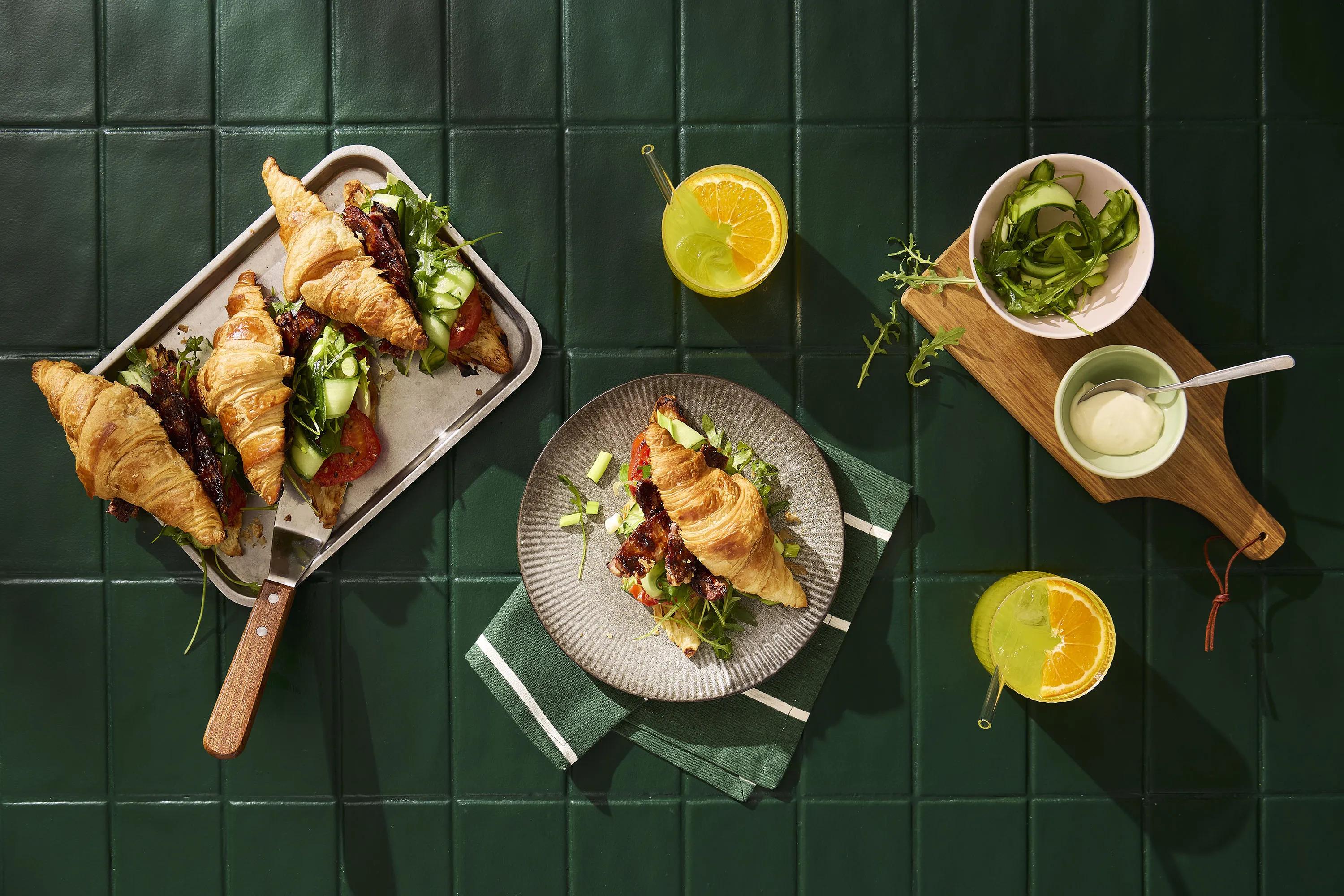 Grillattu BLT-croissant