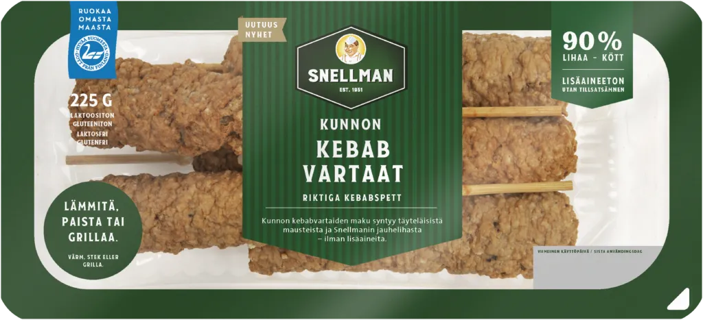 Riktiga kebabspett 225 g