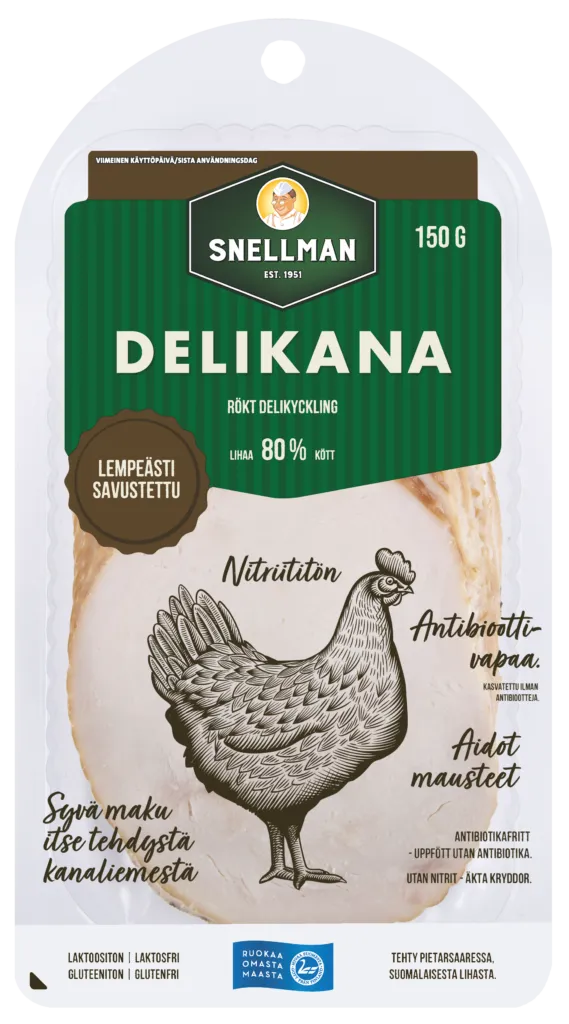 Rökt delikyckling 150 g