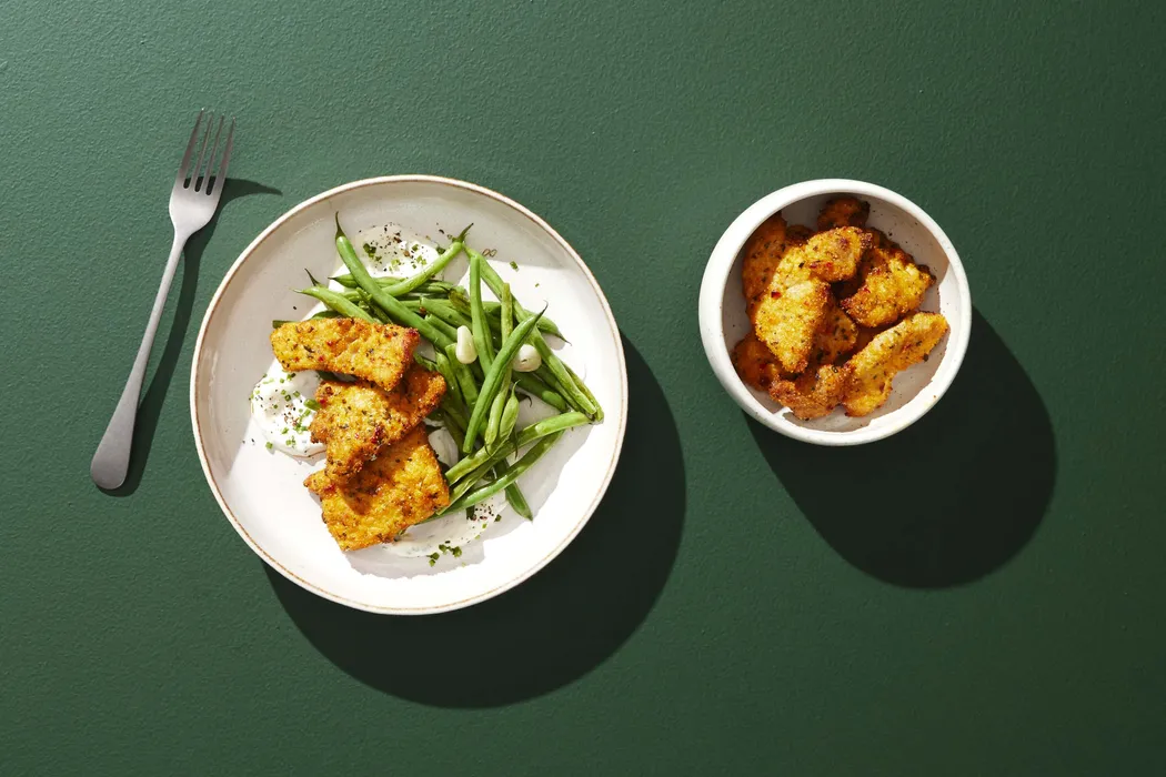 Snabba och krispiga filébitar ranch av lantgris 300 g