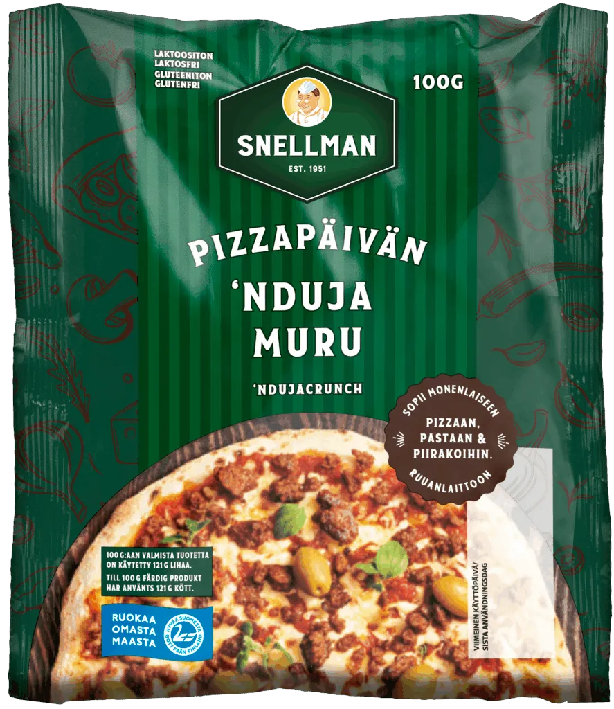 Pizzapäivän ndujamuru 100 g
