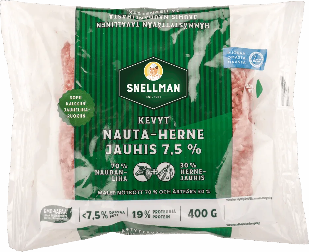 Kevyt nauta-herne jauhis 7,5 % 400 g