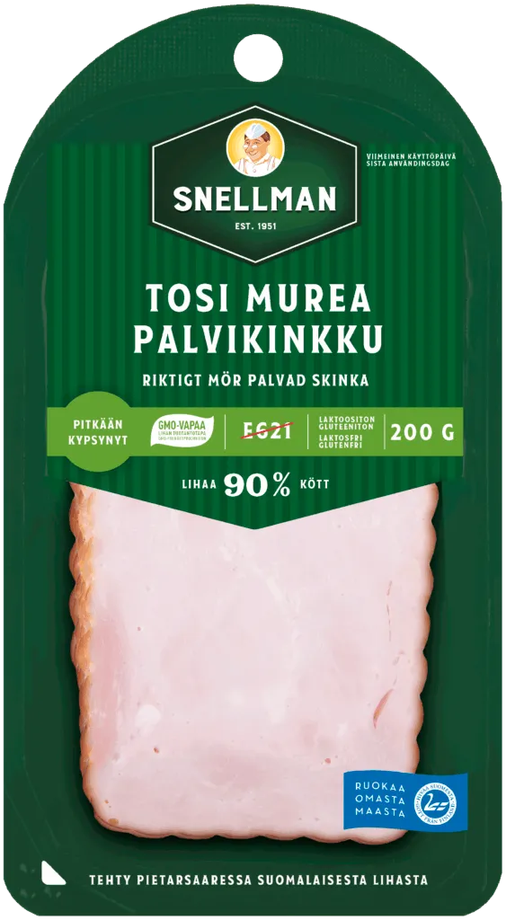 Riktigt mör palvad skinka 200 g